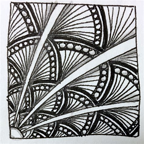 Tutorial : How to Draw the Zentangle Pattern Shattuck | Always Choose ...