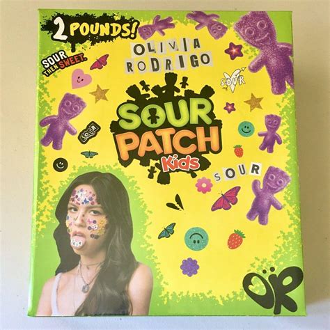 Olivia Rodrigo Sour Patch Kids Rare Limited Edition Exclusive Brand New