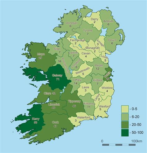 Ireland Geography Map Ireland Map Geography Political City