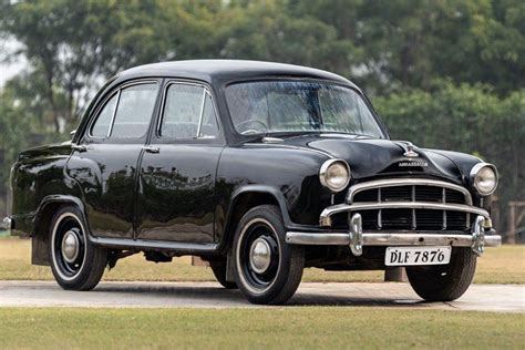 Pair Of Hindustan Ambassadors Highlight First Collector Car Auction In