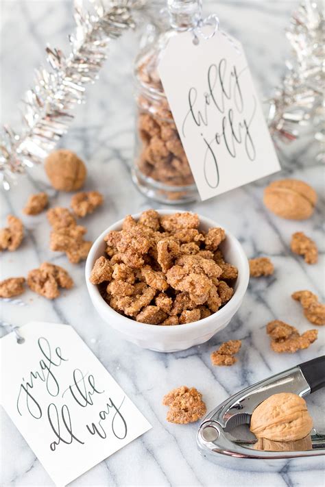 The Best Cinnamon Sugar Candied Walnuts Perfect Holiday Snack