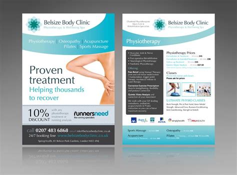 Creative Leaflet Design Ideas For The Health And Beauty Industry Spas