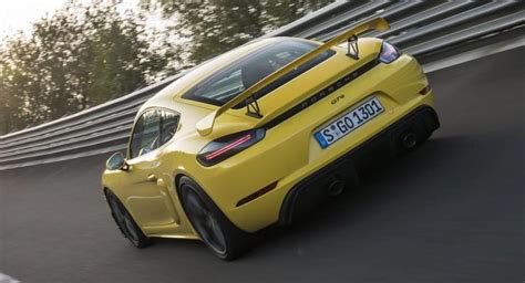 Did The Porsche Cayman GT Just Beat The Carrera S On The Track Carscoops