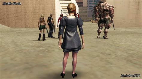 Gta Sa Modificaciones Skin Natalia Korda Dark Resident Evil