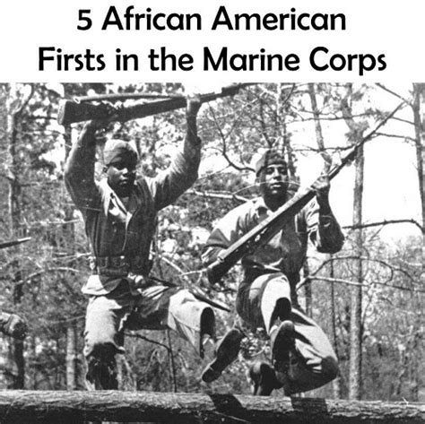5 African American Firsts In The Marine Corps Usmc Life