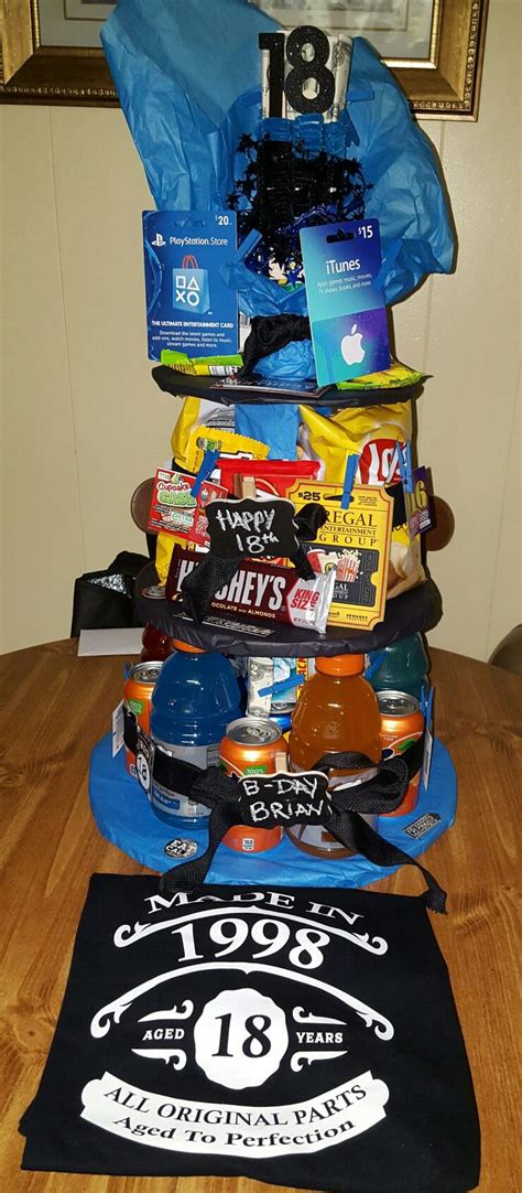 Gadgets, gift baskets and event tickets are special gifts for your boyfriend's 18th birthday. My son's 18th birthday gift | 18th birthday gifts ...
