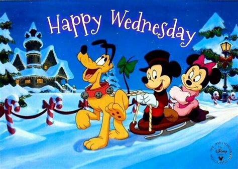 Happy Wednesday Christmas Cartoons Disney Holiday Mickey Mouse