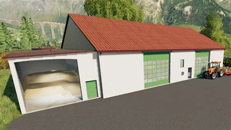 Moderne Garage Mit Anhang V10 Fs19 Landwirtschafts Simulator 19 Mods