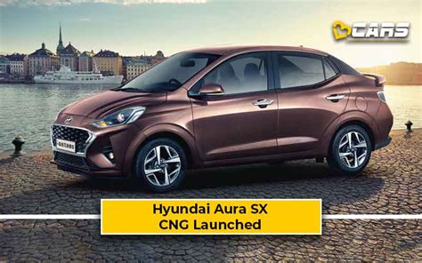 Hyundai Aura Sx Cng Launched At Rs 857 Lakh