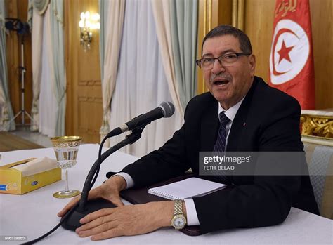 tunisian prime minister habib essid leads an emergency cabinet news photo getty images