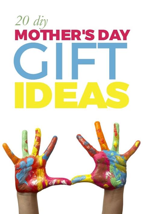 Mom will love spending extra time quality time with all her favorite people. 20 Do It Yourself (DIY) Mother's Day Gift Ideas 2020
