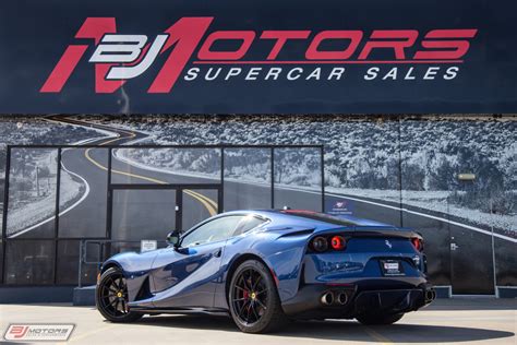 Check spelling or type a new query. Used 2018 Ferrari 812 Superfast TDF Blue w Blue Sterling Chocolate For Sale ($414,000) | BJ ...