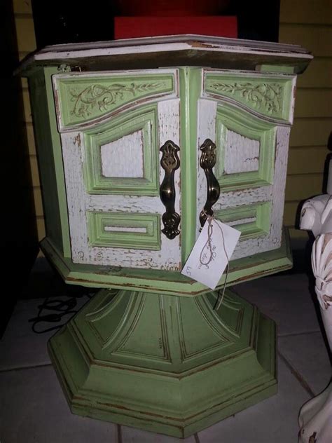 Green Upcycled Furniture Painted Furniture Jukebox Project Ideas