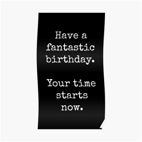 Taskmaster Happy Birthday Have A Fantastic Birthday Your Time Starts