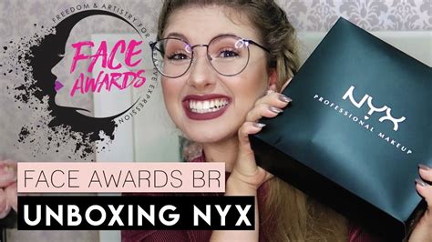 Unboxing Nyx Face Awards Brasil Top 30 Youtube