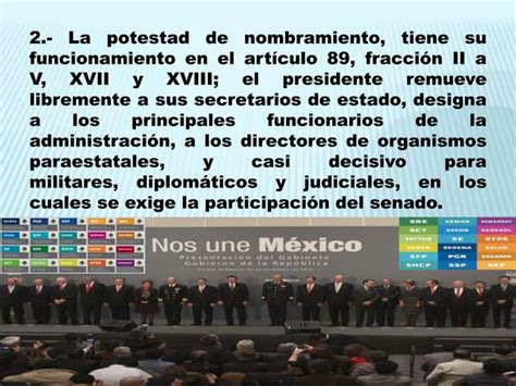 Poder Ejecutivo En Mexico Ppt