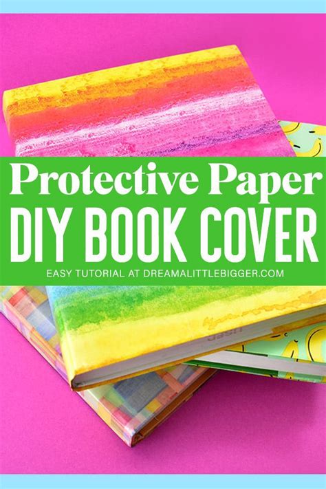 How To Make A Book Cover From Paper Book Cover Diy Diy Book Diy