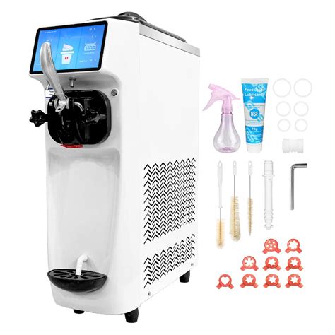 Vevor Commercial Ice Cream Machine 10 20lh Yield 1000w Countertop