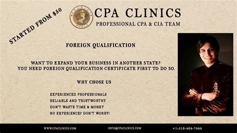 Business Foreign Qualification Foreign Qualification To Do Business