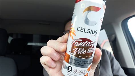 Celsius Energy Drink Fantasy Vibes Sparkling Mandarin And Marshmallow
