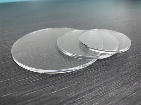 300 Clear Acrylic Circle Disc Plastic Disc Blanks 18 Thick Materials