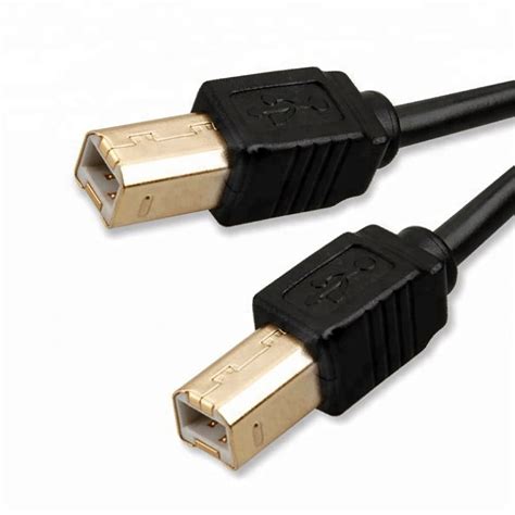 Type B Port B Male To B Male 20 Usb Printer Scanner Cable Buy Usb