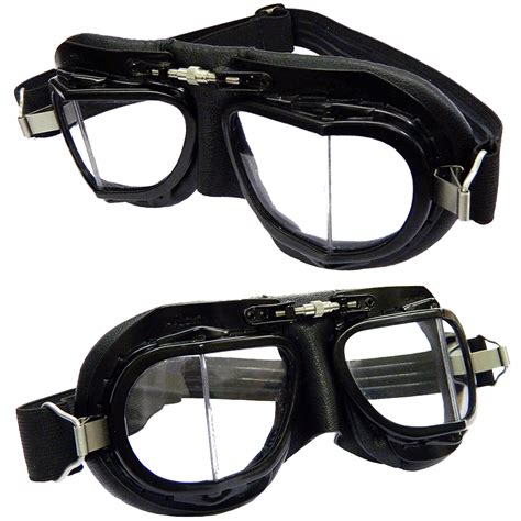 Goggles For Open Faced Motorbike Helmets