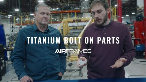 Titanium Bolt On Parts From Airframes Alaska Youtube