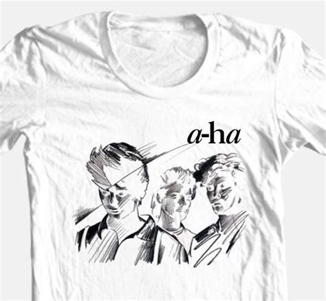 One Of The Most Popular 80s Band A Ha This Tee Features