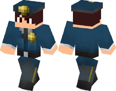 Police Man Minecraft Skin Minecraft Hub