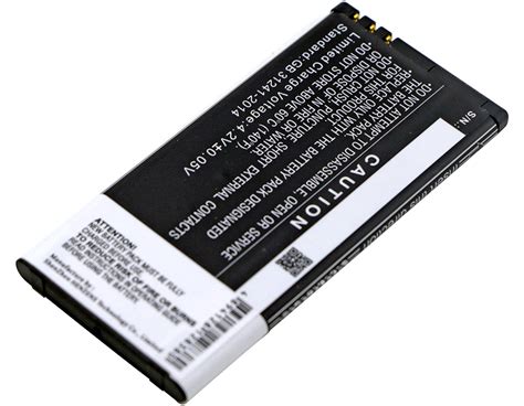 Li Ion Battery For Nokia Lumia 630 Lumia 630 Dual Sim Lumia 635 37v