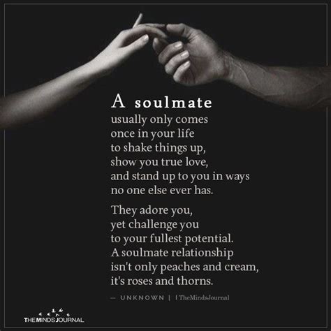 Whether the relationship is new, or you want to refresh your bond people love in so many different ways, and that makes it impossible to create the perfect list of soulmate quotes. A Soulmate Usually Only Comes in 2020 | Soulmate love quotes, Beautiful love quotes, Soulmate quotes