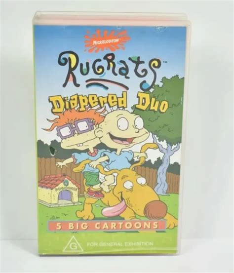 Rugrats Vhs Diapered Duo Nickelodeon S Animated Picclick Au The