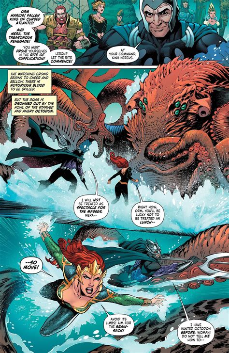 Mera Queen Of Atlantis 4 5 Page Preview And Cover Released By Dc Comics