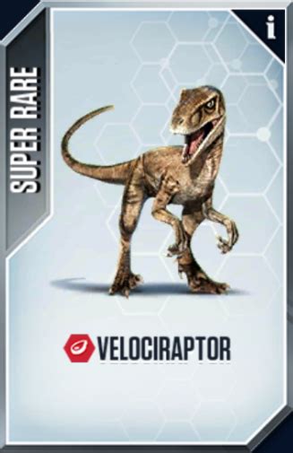 Velociraptor Jurassic World The Game Wiki Fandom