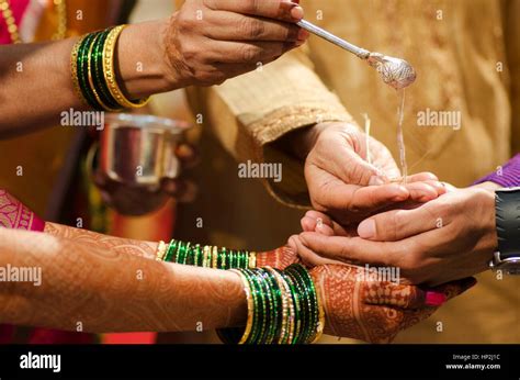 The Kanyadaan T Of A Maiden Ceremony Of Hindu Wedding Ritual Nagpur