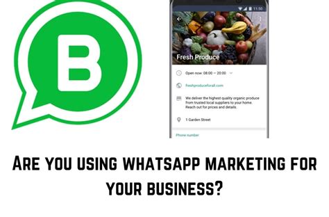 Are You Using Whatsapp Marketing For Business Opportunities
