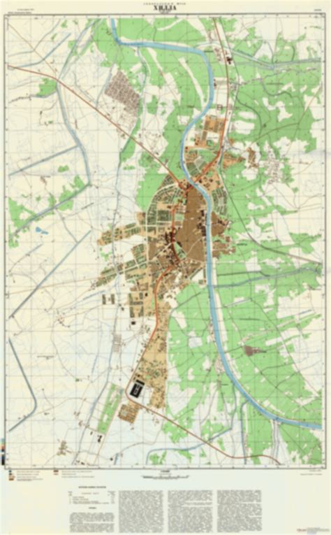Hilla Iraq Soviet Military City Plans Longitude Maps