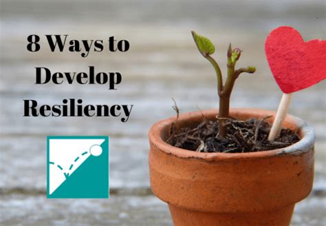 8 Ways To Develop Resiliency Cultivating Human Resiliency