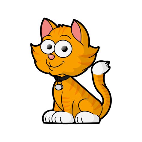 Orange Cat Clip Art
