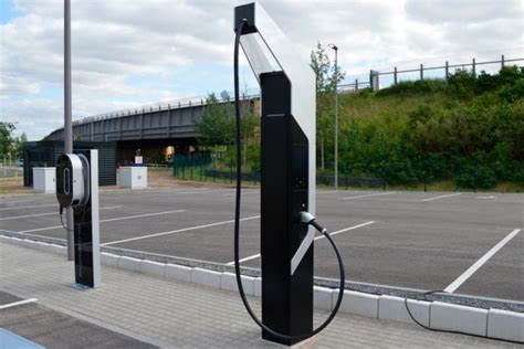 porsche installs its first high speed electric car chargers