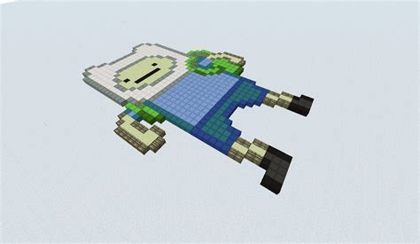 Finn Simple Pixel Art Minecraft Map