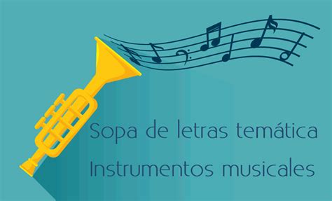 Sopa de letras interactiva temática instrumentos musicales El Club del Ingenio Juegos para