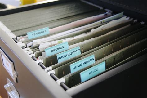 Organized Hanging Files Simply Organized