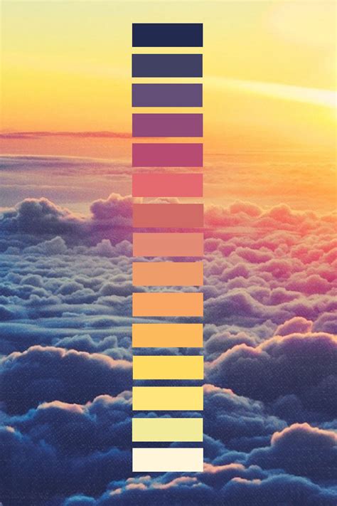Color Transition Satelliteinternetalexander Sunset Color Palette