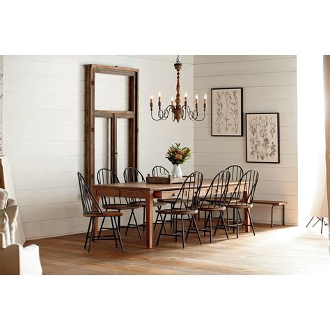 Magnolia Home By Joanna Gaines Farmhouse Dining Table With 8 Keeping