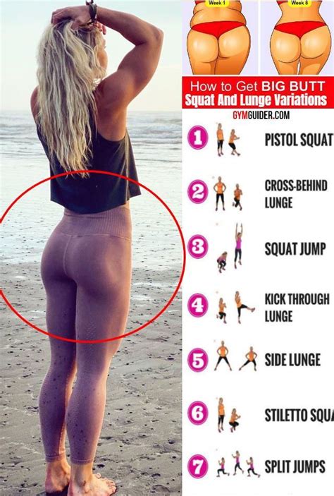 pin on butt workout