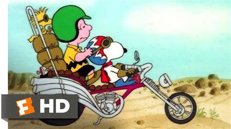 Race For Your Life Charlie Brown 1977 Snoopys Motorcycle Ride 1