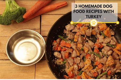 3 Homemade Dog Food Recipes With Turkey Carlson Pet Products Recipe