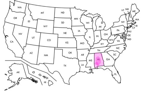 Maps Alabama